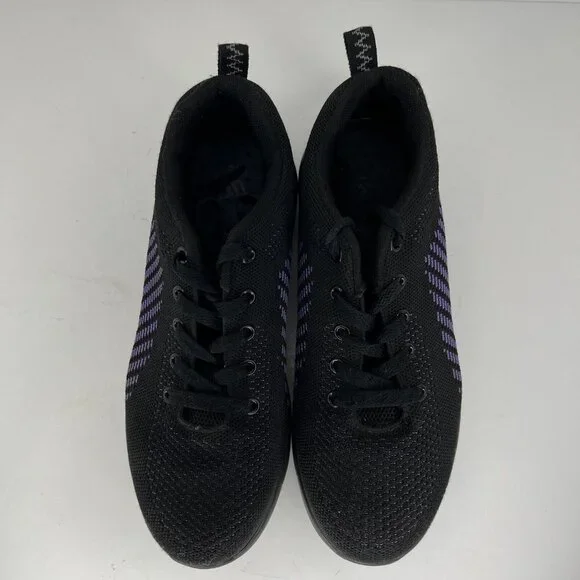 DYKHMiLY Composite Toe Black/Purple Womens Size 8.5 Safety Shoes  Mesh Sneakers - Picture 5 of 9